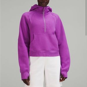 Scuba Oversized Half-Zip Hoodie